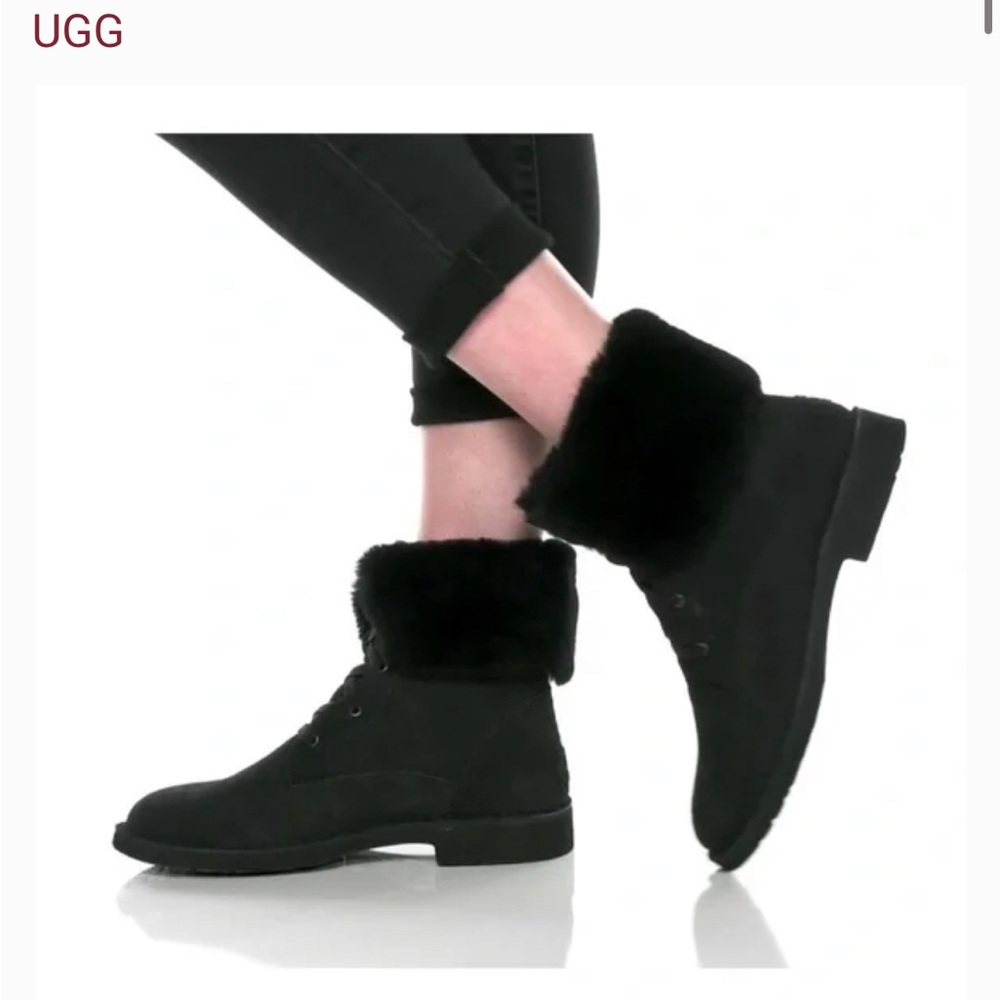 WOMEN BLACK UGG BOOTS - NEW